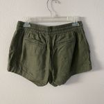 Old Navy Green Linen Pull On Shorts Womens (Small) Photo 3