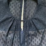 Hobbs London  Claudette Clip Dot Dress Navy Midi 6 Photo 2