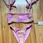 Elysiian  Pink Paisley Bikini Photo 1