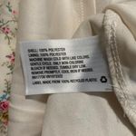 Wild Fable Ivory Floral Chiffon Peasant 3/4 Sleeve Square Neck Lined Shift Dress Photo 4