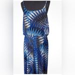 London Times  size 12 maxi dress braided straps euc Photo 1