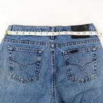 1990s Vintage Harley Davidson Straight Leg High Rise Jeans Retro Size 10P 30" Blue Photo 12