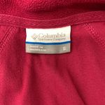 Columbia Quarter Zip Dark Magenta Pink Fleece Long Sleeve Pullover Size S Photo 8