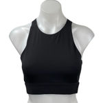 Varley Women's Black Sleeveless Racerback Activewear Sports Bra Crop Tank Top S Photo 0