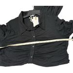 Good American  Soft Touch Ruched Maxi Dress – Black - 2XL - NWT Photo 3