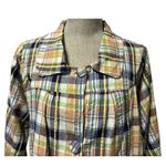 Art and Soul Plaid Swing jacket size 1X Blue Photo 3