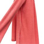 Free People  We The Free Coral Thermal Henley Babydoll Top Size Medium EUC Photo 7