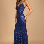 Lulus  Royal Blue Maxi Dress Photo 2