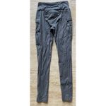 Gymshark High-Waisted Athletic Leggings with Side Pockets Workout Gray S Photo 3