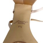 Badgley Mischka Jewel  Earlene Block Heel Sandal 9.5 Champagne Satin Photo 10