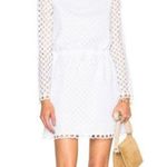 Carven Broderie Anglaise White cotton eyelet dress In Size 42 French or US 10 Photo 2
