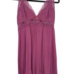 Daisy Fuentes Lace Chemise Babydoll Nightgown Sleepwear Lingerie Size Medium Photo 0