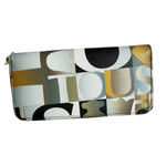 Tous Leather Wallet Multicolor Logo Bear Zip Around Cards Colorful Classic * Photo 1