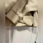 Hippie Rose  Cropped Mock Neck Long Sleeve Drawstring Waist Fleece Sweater Size M Photo 7