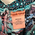 Flying Tomato Women’s Medium Patterned Summer Vacation High Low Maxi Dress New Photo 4