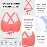 Pink Sporty Bikini with Cross Photo 2