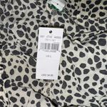 Aerie White Leopard Print Women's Shorts Photo 3