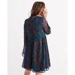 Abercrombie & Fitch Women's Bell Sleeve V-Neck Bohemian Floral Dress size M Photo 1