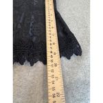 Fredricks of Hollywood Victorian Whimsigoth Corset Womens 36 Black Floral Lace Photo 8