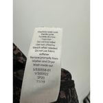 Athleta  Shanti Jacquard Crop Tank Top Women's Medium Black Brown Yoga Activewear Photo 8