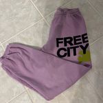 Free City  Sweatpants Purple Photo 0