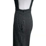 UO Urban Outfitters Pheobe black pinstripe jumpsuit S Photo 1