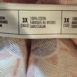 Disney NWOT‎  Parks Womens Orange Morocco Pavillion Mickey Mouse Flower Top 3X Photo 4