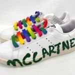Adidas Stella Mccartney  Ed Curtis Stan Smith Rainbow Sneakers New Photo 1