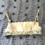 Aerie  Scalloped Bandeau Swim Top Photo 4