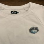 Zyia  Active Crewneck Sweatshirt Women’s XXL White Mountain Moon Embroidered Photo 1