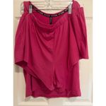 Steve Madden  Tank Top &‎ Shorts Set Rhinestone Logo Loungewear 1X Photo 2