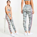Spiritual Gangster Camo Rainbow Stripe High Rise Compression Yoga Leggings XS Photo 9