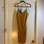 Cynthia Steffe Black lace Gold velvet dress Size 8 Photo 2
