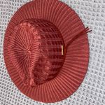 Nine West  knitted fedora brim hat one size tassel adjusted inside Photo 1