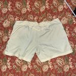 Nike  Athletic Shorts, with attached belt, size large 12-14, green/yellow color Photo 1