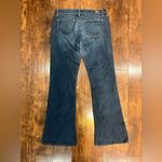 Paige  Vintage Low Rise Canyon Boot Blue Flare Jeans Photo 1