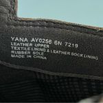 Abeo Yana Gray Leather Snakeskin Buckle Ankle Boots Size 6 Photo 8