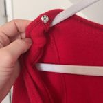 White + Warren CASHMERE BALLET NECK‎ TOP IN CRIMSON Red Size M Photo 5