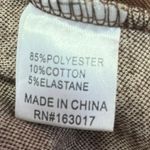 Princess Polly Brown Plaid Checkered Halter Crop Top & Bell Bottom Pants Set 0 Photo 5