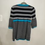 Arizona Jeans ARIZONA Y2K vintage striped blue,black and gray baby doll sweater Photo 3