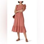 Ba&sh  Joyce Cotton Rose Midi Dress Size XS‎ Photo 2