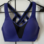 Victoria's Secret  VSX Sexy Sport 34C Sports Bra Adjustable Padded Purple Photo 0