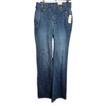 Anthropologie NWT Pilcro Polished Mid-Rise Bootcut Jeans Size 27 Dark Trousers Photo 6