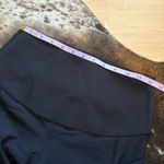 FANKA Black Body Sculpt 7/8 Leggings Size Medium Velvet Details Photo 4