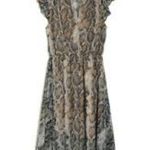 Steve Madden snake print asymmetric dress ✨ Photo 1
