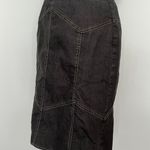 Bandolino Dark Gray Stretchy Pencil Skirt Photo 6