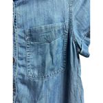 Vineyard Vines Women's Margo Utility Chambray Denim Shirt Dress Blue 00 Photo 5