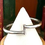 Vintage Taxco Mexico 925 Sterling Silver Hinged Bangle Bracelet – Bold Ball Bypa Photo 1
