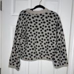 Madewell Leopard Dot Pullover Sweater Merino Wool Blend Size Small Photo 3
