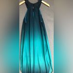 Venus medium halter top dress ombre green Make me an offer Photo 3